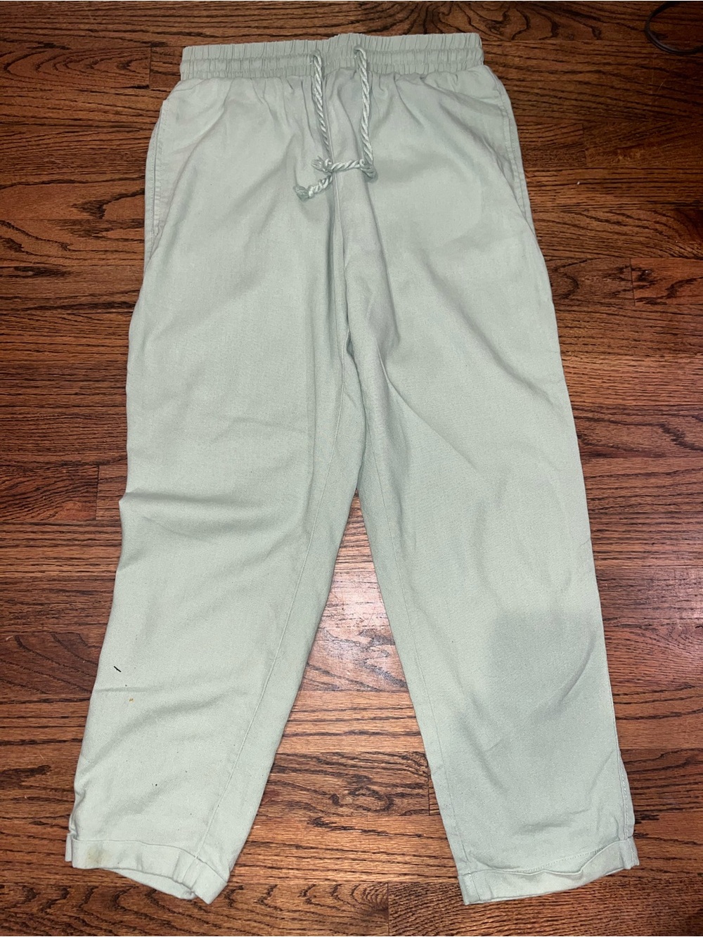 Simply blessed  Sage Green Elastic Waist Pants size large